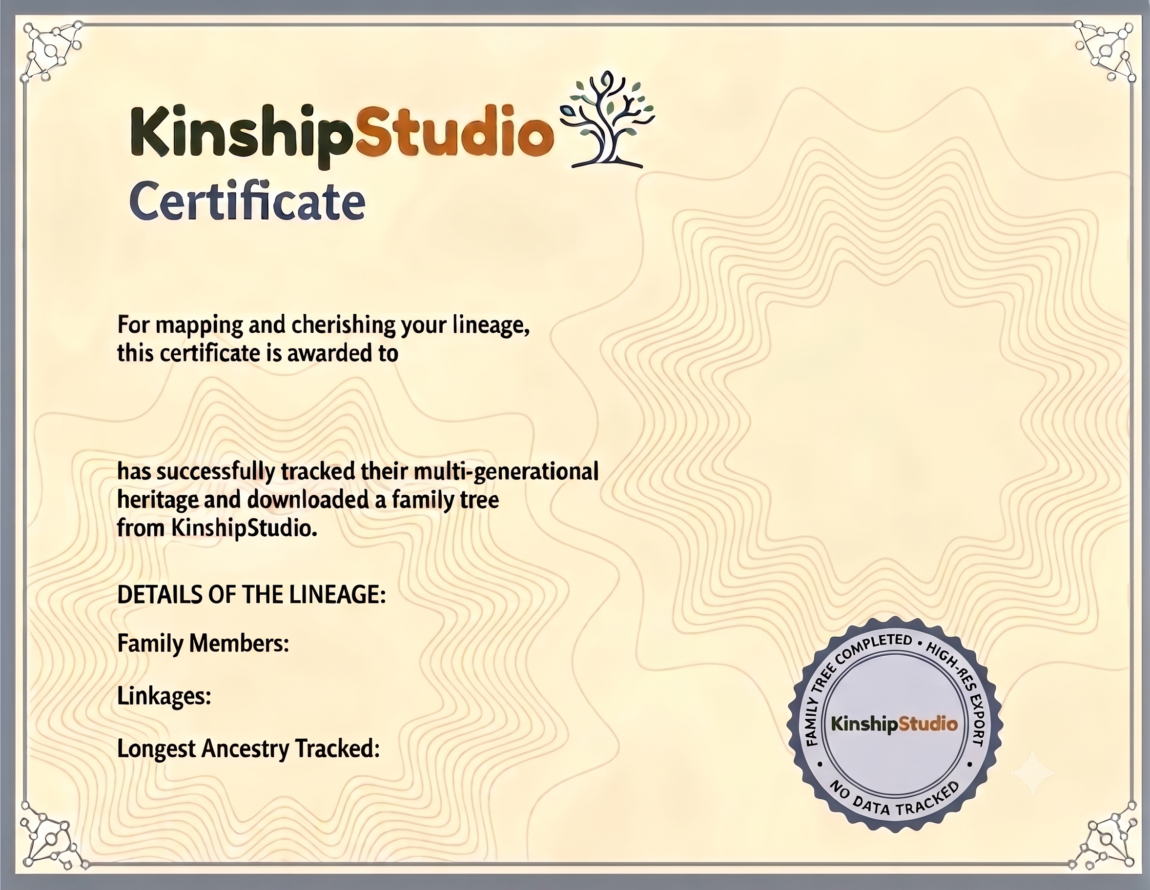 Certificate Template